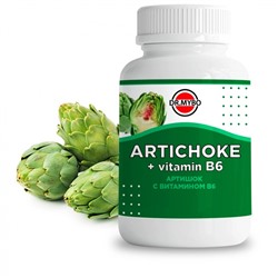 DR. MYBO Artichoke+vitamin B6 Артишок с витамином В6 90таб