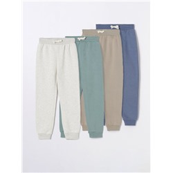 PACK OF 4 BASIC PLUSH TROUSERS