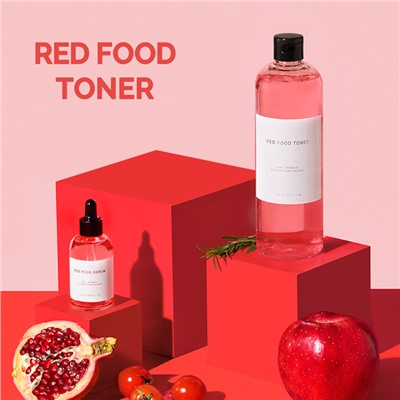Red Food Toner, Тонер против морщин с красным комплексом