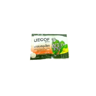 Травяные натуральные леденцы от кашля UECOF 20 шт / UECOF 20 pcs