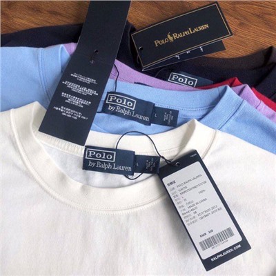 Унисекс футболка Polo Ralph Laure*n 👕  Реплика 1:1