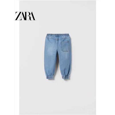 Z*ra  официальный сайт, коллекция 2023 распродажа -50% ‼️ джинсы с прикольным принтом  для мальчиков и девочек от 9 месяцев до 4 лет