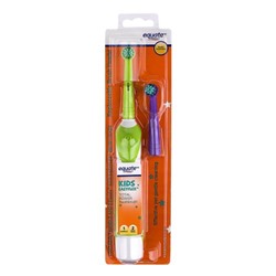 Equate Kids Total Power Battery Toothbrush with Replacement Heads, 2 Ct