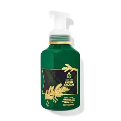 Fresh Balsam


Gentle & Clean Foaming Hand Soap