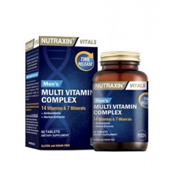 Мультивитамин multivitamin complex для мужчин Nutraxin, 60 таблеток