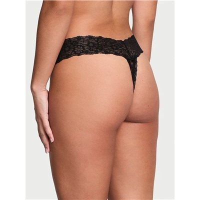 THE LACIE Lace Lace-Up Thong Panty