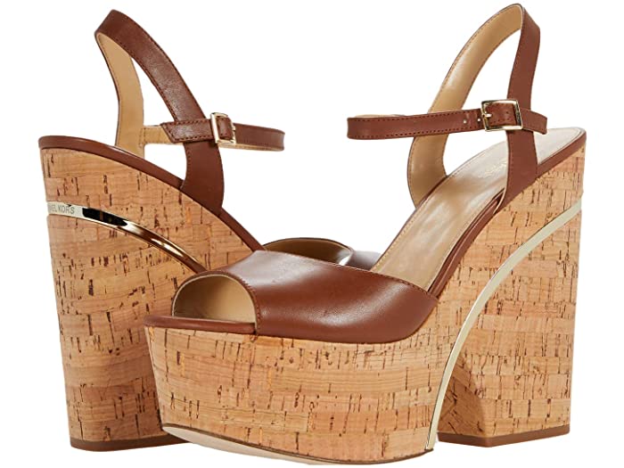 michael kors wedges closed toe