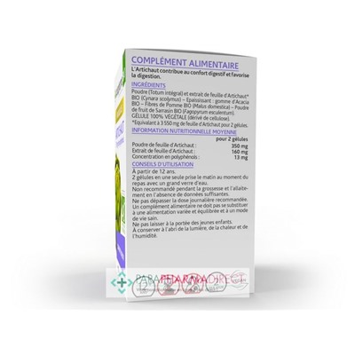ArkoPharma ArkoGélules - Artichaut - Confort Digestif - BIO 130 gélules