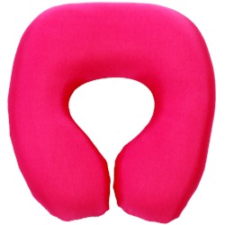 Подушка под шею Игрушка Релакс розовая