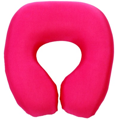 Подушка под шею Игрушка Релакс розовая