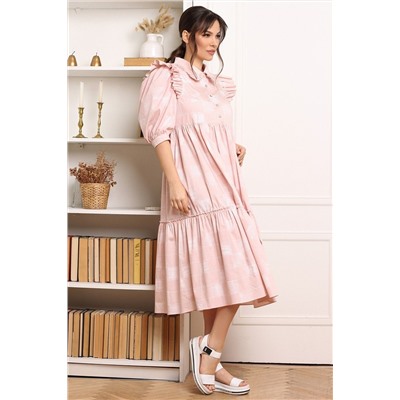 Мода Юрс 2662 розовый, Платье