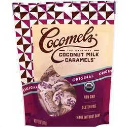 Cocomels, Органическая карамель с кокосовым молоком, оригинальная, 3,5 унц. (100 г)