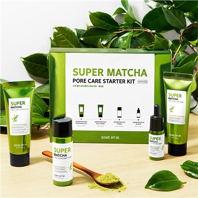 [Miniature] Super Matcha Pore Care Starter Kit - Edition, Набор средств на основе чая матча