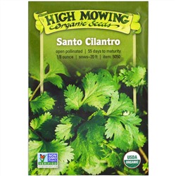 High Mowing Organic Seeds, Санто Чилантро, 1/8 унции