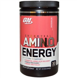 Optimum Nutrition, Энергетическая добавка с незаменимыми аминокислотами, Арбуз, 9,5 фунта (270 г)
