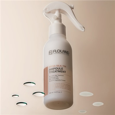 Mega Silk-Tin Ampoule Treatment 150ml Двухфазная сыворотка-мист для волос с аминокислотами шелка
