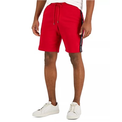 MICHAEL KORS Men's Logo Tape Fleece Shorts, Created for Macy's