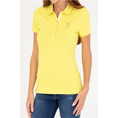 Kadın Neon Sarı Basic Tişört