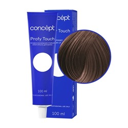Профессиональный крем-краситель для волос Concept Profy Touch 6.7 Шоколад, 100 мл