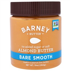 Barney Butter, Густая миндальная паста, пресная, 10 унций (284 г)