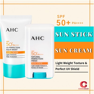 Увлажняющий солнцезащитный крем для лица A.H.C UV Perfection Aqua Moist Sun Cream SPF 50+ PA++++
