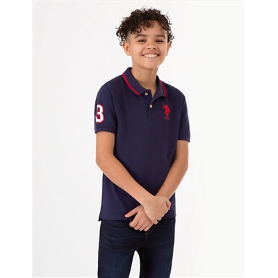 BOYS PIQUE POLO SHIRT