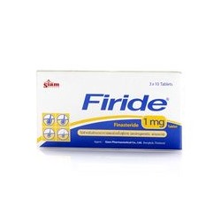 Препарат против облысения Firide от Siam Pharmaceutical 30 таблеток / Siam Pharmaceutical Firide finarteride 1mg 30 tabs