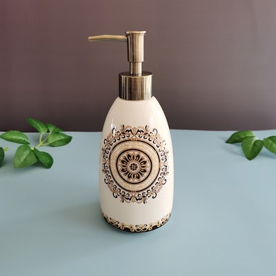 Nordic ins керамический пресс бутылка для дезинфицирующего средства для рук бутылка для геля для душа креативный шампунь бутылка для лосьона дозатор мыла