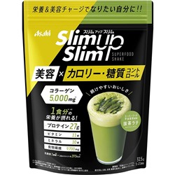 Asahi Slim Up Slim Протеиновый диетический коктейль c разными вкусами 315 грамм