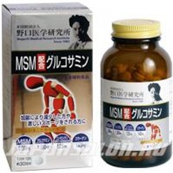 NOGUCHI MSM 2000 мг + глюкозамин 1500 мг + хондроитин Ногучи на 30 дней