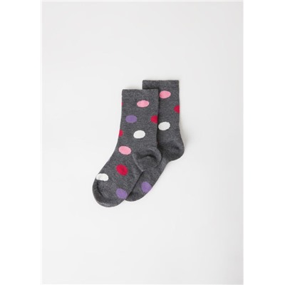 Kurze Socken mit Punktemuster für Kinder