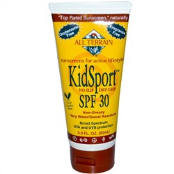 All Terrain, Солнцезащитный крем «ДетскийСпорт», SPF 30, без запаха, 3,0 жидких унции (90 мл)