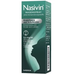 Nasivin® Nasenspray für Erwachsene und Schulkinder ohne Konservierungsstoffe