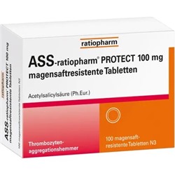 ratiopharm® ASS-ratiopharm® PROTECT 100 mg