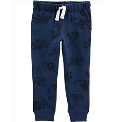 Construction Pull-On French Terry Joggers