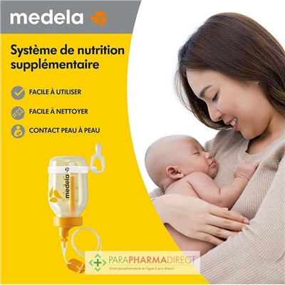 Medela Système de Nutrition Supplémentaire - Dispositif d'Aide à l'Allaitement DAL
