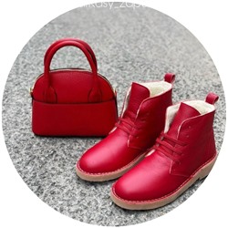 Ab.Zapatos 4619/2 granate+Ab.Zapatos PELLE Peque (550) Rojo АКЦИЯ