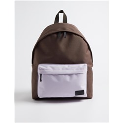 Nylon Backpack, Men, Brown
