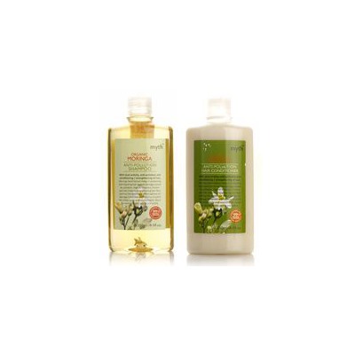 Набор очищающий шампунь+кондиционер с морингой от Myth, 2 по 250 мл / Myth Moringa hair set shampoo +conditioner, 2 pcs 250 ml