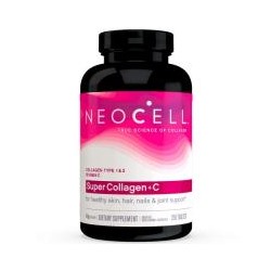 Добавка для красоты, молодости и здоровья Супер-коллаген с витамином С от Neocell 240 капсул / Neocell Super Collagen+C 240 caps