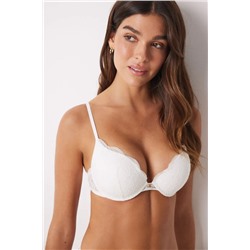 GORGEOUS Sujetador efecto push up blanco