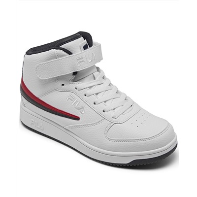 Fila Men's A-High Stay-Put Closure High Top Casual Sneakers from Finish Line