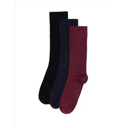 Renkli 3'lü Set Çorap