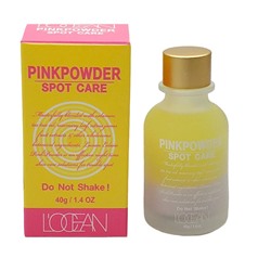L’ocean Розовая пудра с сывороткой для проблемной кожи / Eclaire Pink Powder, 40 г