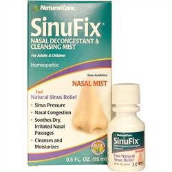 Natural Care, SinuFix, носовое противозастойное средство, 0,5 жидких унций (15 мл)