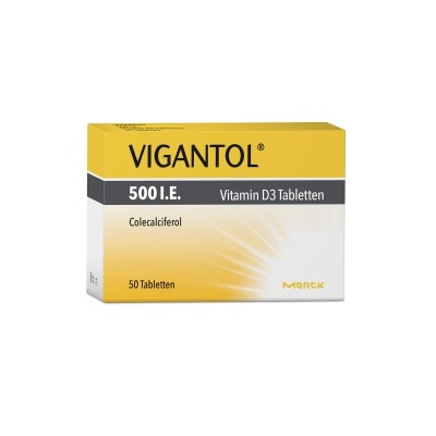 VIGANTOL® 500 IU Витамин D3  50 штук