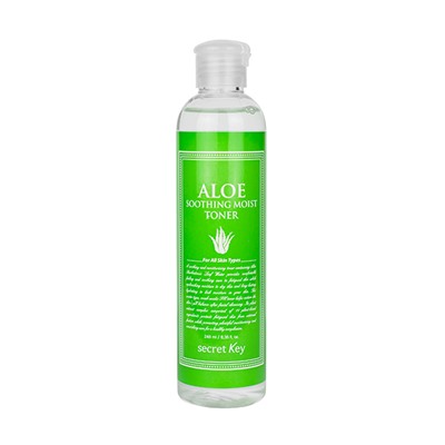 secret Key ALOE SOOTHING MOIST TONER Увлажняющий тонер для лица с экстрактом алоэ вера 248мл