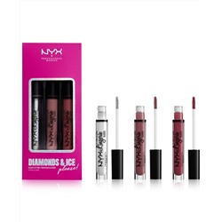 NYX Professional Makeup 3-Pc. Diamonds & Ice Please! Lip Lingerie Gloss Set
