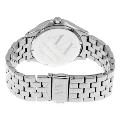 ARMANI EXCHANGELady Hamilton Silver Quilted Dial Ladies Watch