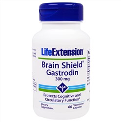 Life Extension, Brain Shield, 60 растительных капсул